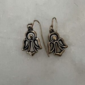James Avery angel drop earrings